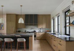 Warm Modern Kitchen Craftsman details 