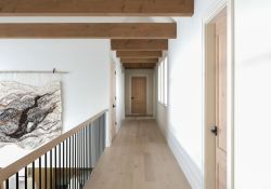 Custom Wall Weaving in Upper Hall