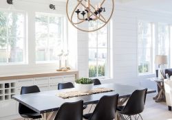 family dining area - interior design