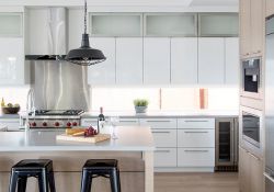 modern, clean lined kitchen design