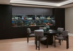 Luxury Modern Bar w/ Semi Precious Stone